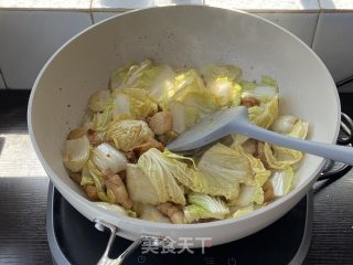 娃娃菜炖豆腐的做法步骤：5