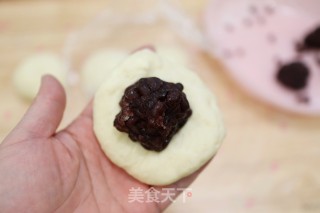 墨西哥可可酱红豆面包的做法步骤：11