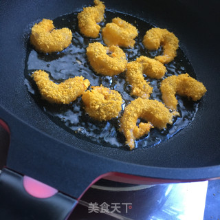 黄金虾球的做法步骤：5