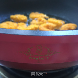 黄金虾球的做法步骤：6