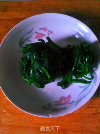 超下饭的菠菜鸡蛋盖被的做法步骤：4