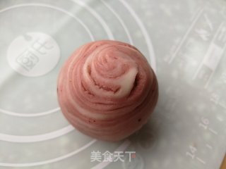 螺旋栗蓉蛋黄酥的做法步骤：17
