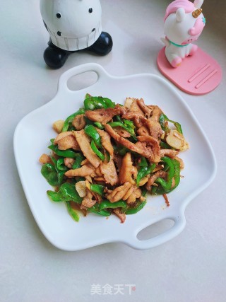 家常小炒肉的做法步骤：11