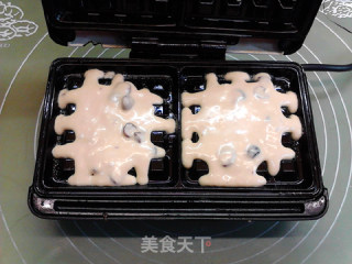蔓越莓奶酪华夫饼的做法步骤：8