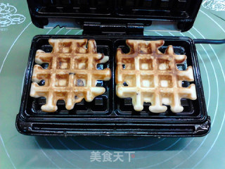 蔓越莓奶酪华夫饼的做法步骤：10