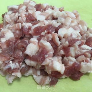 时蔬肉丁糯米饭的做法步骤：4