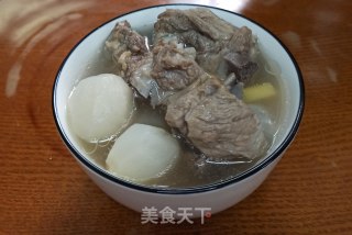 洋花萝卜小排汤的做法步骤：6