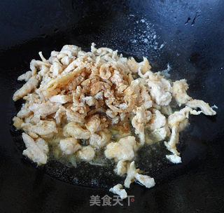 香菜炒鸡丝的做法步骤：7
