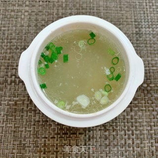 肉末窝蛋炖汤的做法步骤：7