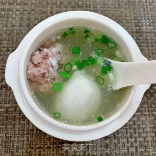 肉末窝蛋炖汤的做法步骤：8