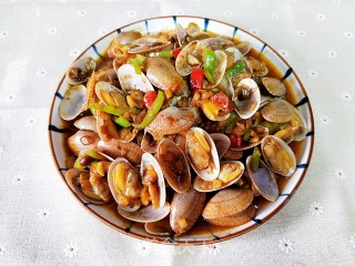 酱汁炒花甲的做法步骤：14