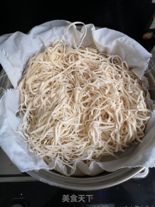 蒸面条  豆角版的做法步骤：2