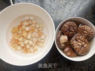 芥菜炒饭的做法步骤：1