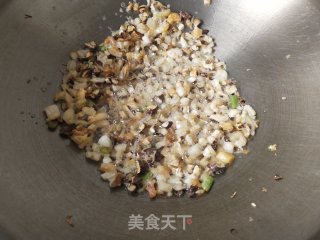芥菜炒饭的做法步骤：8