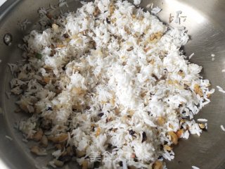 芥菜炒饭的做法步骤：10