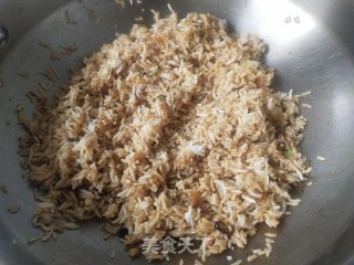 芥菜炒饭的做法步骤：12