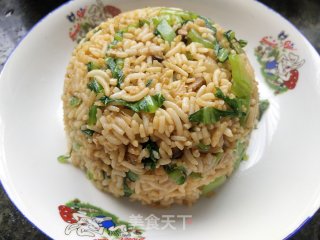 芥菜炒饭的做法步骤：16