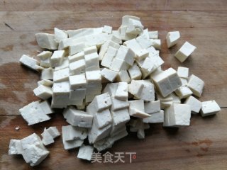 甜豆角炒豆腐的做法步骤：3