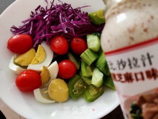 果蔬鸡蛋沙拉的做法步骤：8