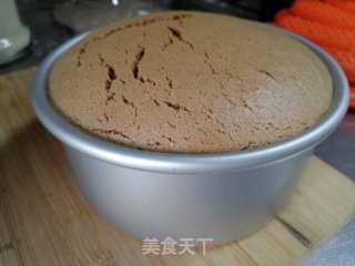 戚风蛋糕6寸的做法步骤：10