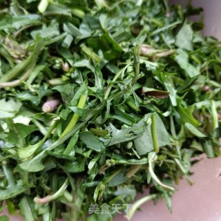 肉末炒苦菜的做法步骤：4