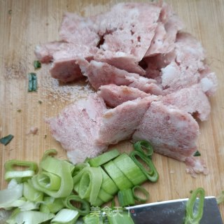 肉末炒苦菜的做法步骤：5