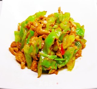 青椒炒肉的做法步骤：10