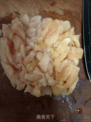 鸡胸肉午餐肉的做法步骤：2