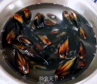 香葱拌海虹的做法步骤：2