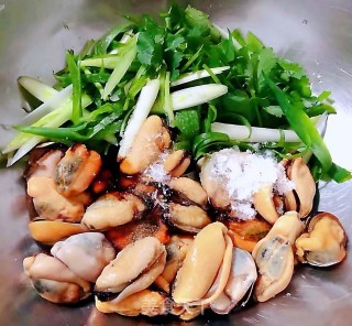 香葱拌海虹的做法步骤：9