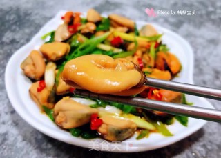 香葱拌海虹的做法步骤：12