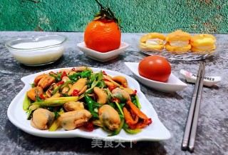 香葱拌海虹的做法步骤：15
