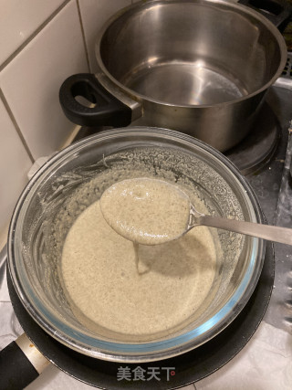 菜煎饼的做法步骤：2