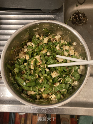 菜煎饼的做法步骤：5