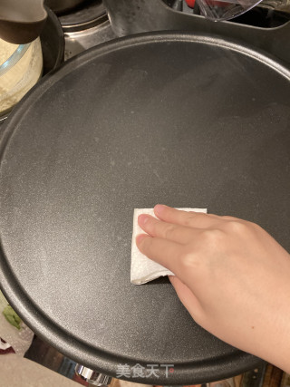 菜煎饼的做法步骤：6