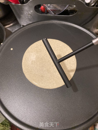 菜煎饼的做法步骤：8