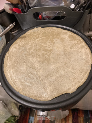菜煎饼的做法步骤：10