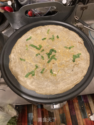 菜煎饼的做法步骤：14