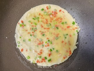 胡萝卜香葱鸡蛋煎饼的做法步骤：10