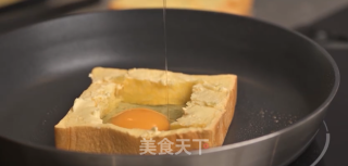 星爸爸太阳蛋吐司完美复刻的做法步骤：3