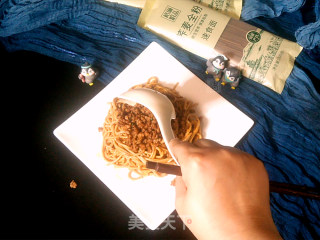 肉末拌凉面的做法步骤：8