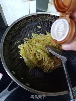 酸辣莴笋丝的做法步骤：8