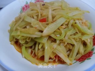 酸辣莴笋丝的做法步骤：9
