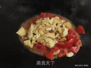 番茄炒蛋的做法步骤：12