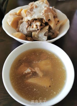粉葛扇骨汤的做法步骤：8