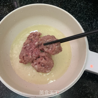 蒜苔炒肉末的做法步骤：3