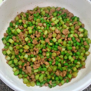 蒜苔炒肉末的做法步骤：9
