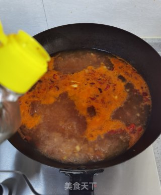 水煮肉片的做法步骤：11