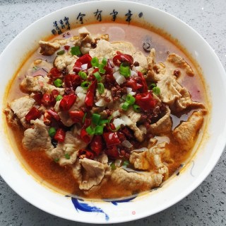 水煮肉片的做法步骤：18