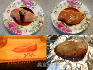 低脂减肥美食～芋头泥烤鸡胸肉的做法步骤：2